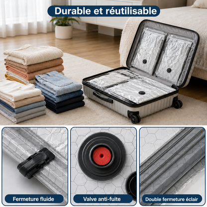 Kelvora SmartPack™ – Kit de compression de voyage