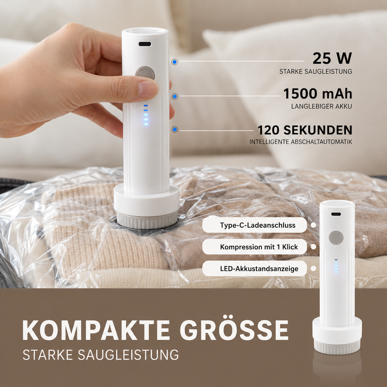 Kelvora SmartPack™ Reise-Kompressionsset
