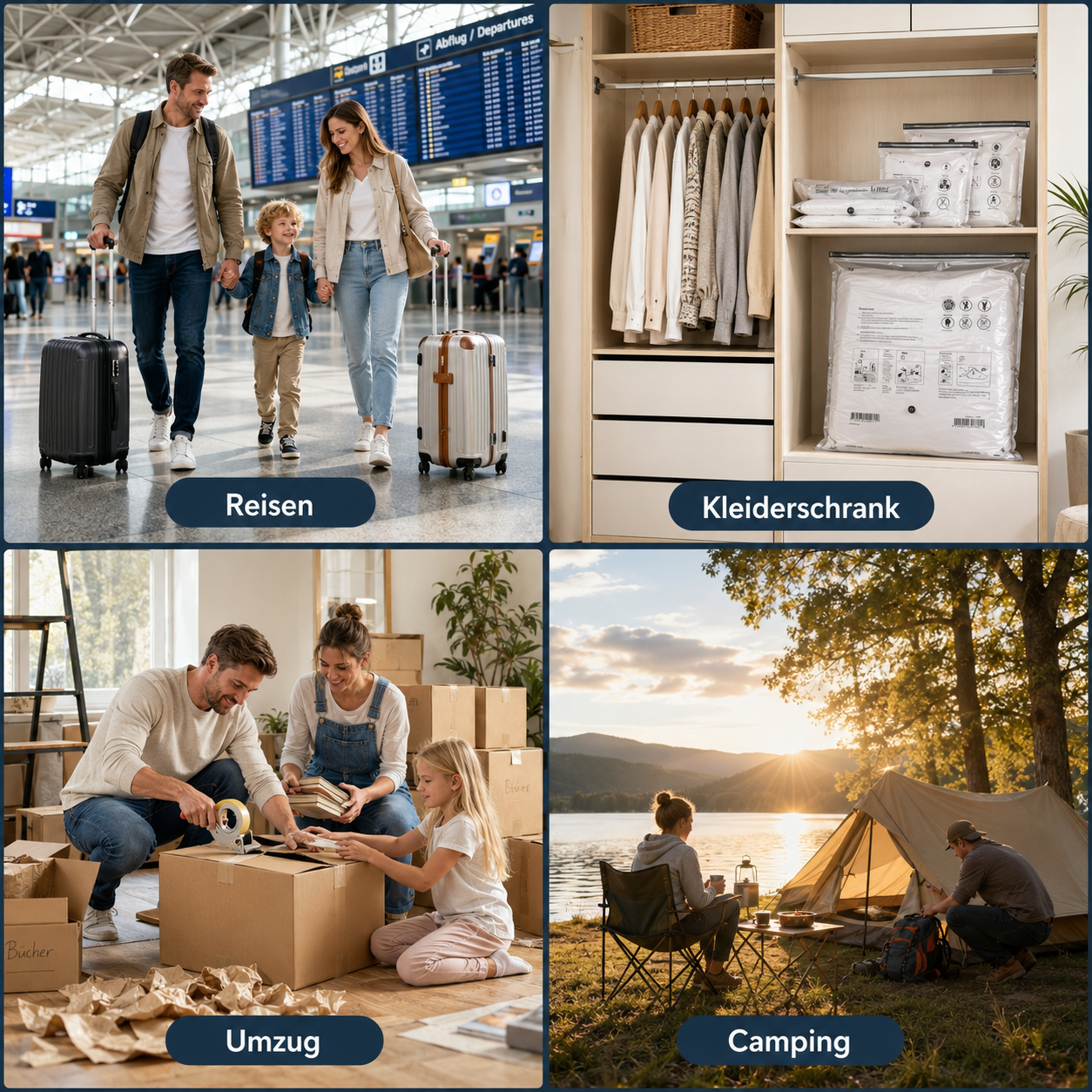 Kelvora SmartPack™ Reise-Kompressionsset