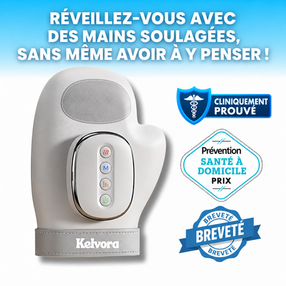 Kelvora™ Masseur de mains - Soulagement des Douleurs et Inflammations