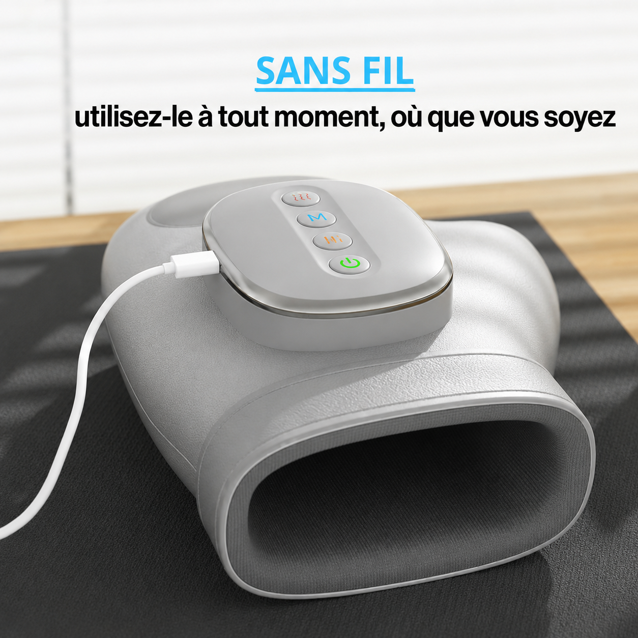Kelvora™ Masseur de main – Apaise les tensions et les articulations fatiguées