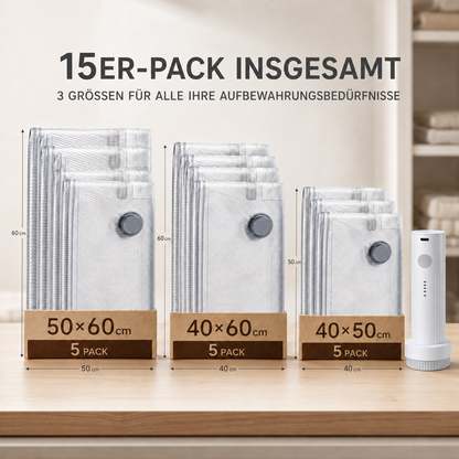 Kelvora SmartPack™ Reise-Kompressionsset