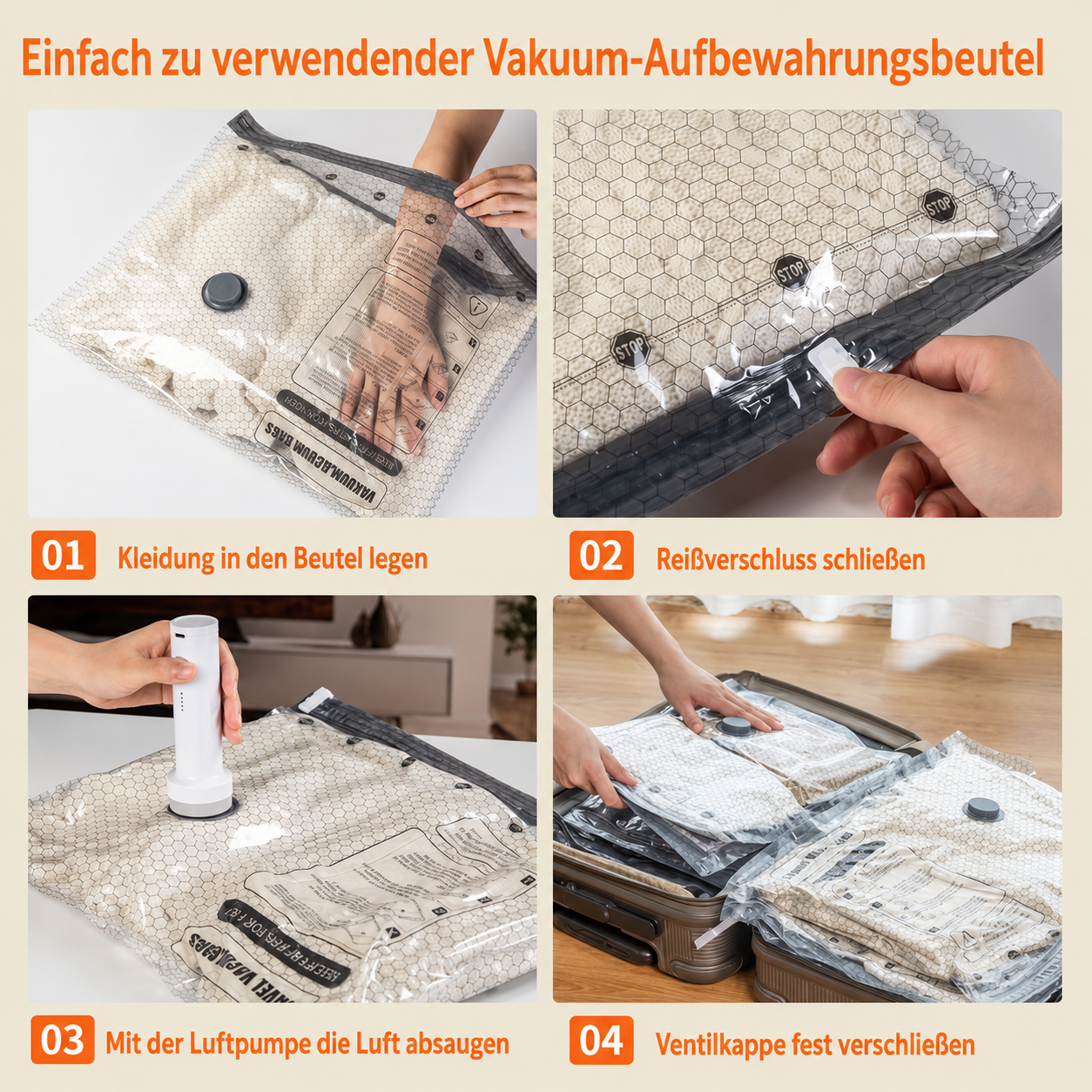 Kelvora SmartPack™ Reise-Kompressionsset